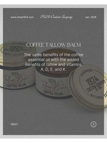 Coffee Bean Tallow Balm