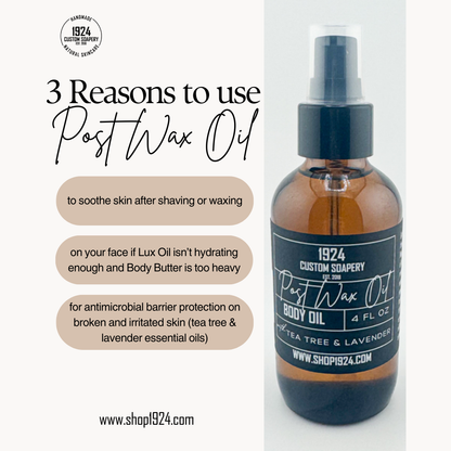 Post Wax Oil