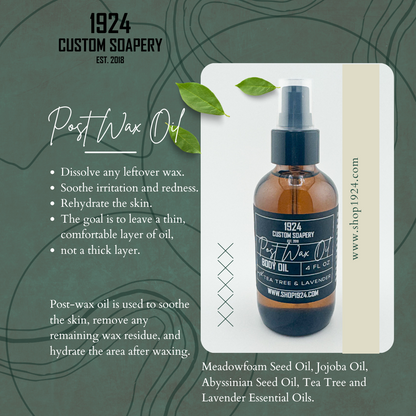 Post Wax Oil